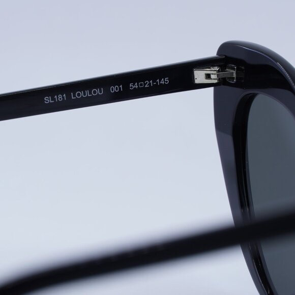 ?️ New Saint Laurent SL181 LOU LOU 001 Sunglasses - Black Frame, Grey Lenses main image 9